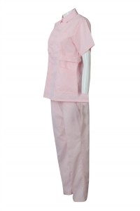 SKNU007 tailor-made clinic uniforms, samples, hospital nurses' clothes, ordering hospital suits, uniforms, nurses' clothes, wholesalers, HK shute nurses' clothes, prices. 45 degree